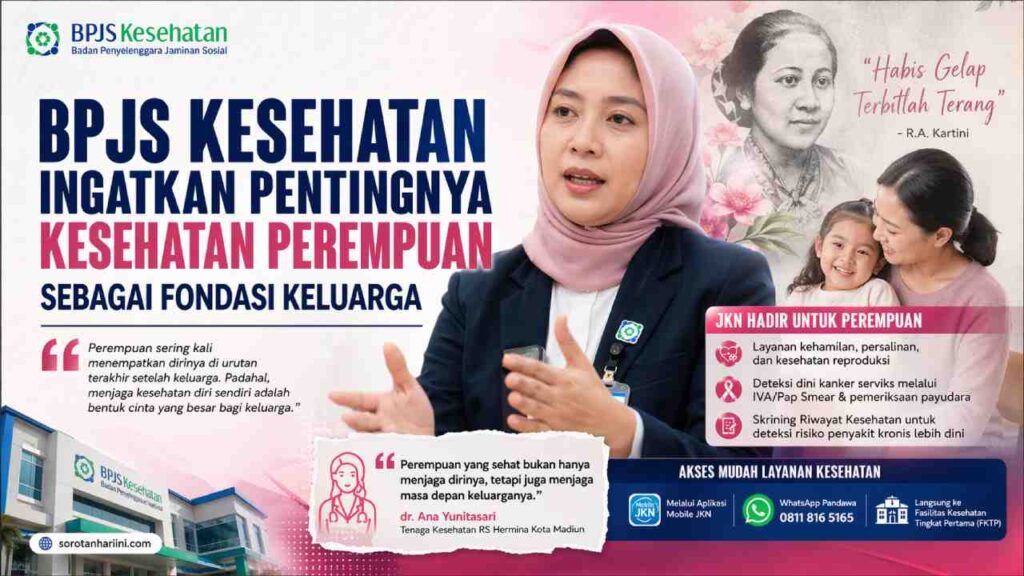 BPJS Kesehatan Ingatkan Pentingnya Kesehatan Perempuan sebagai Pilar Keluarga