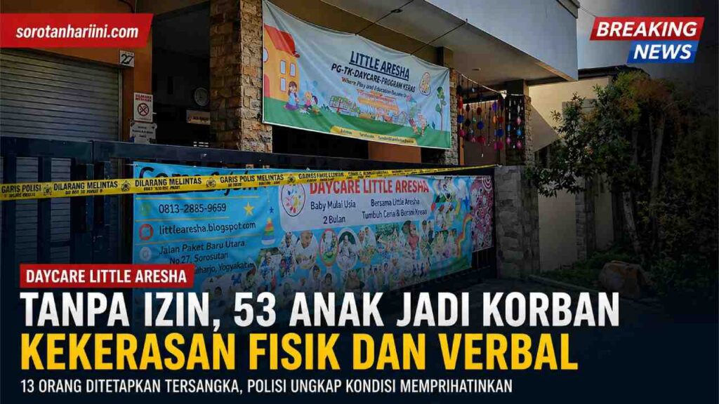 Daycare Little Aresha, Fakta Mengejutkan Terungkap Puluhan Anak Jadi Korban
