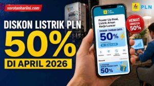 Diskon Listrik PLN April 2026, Kesempatan Hemat 50 Persen untuk Tambah Daya