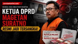 Ketua DPRD Magetan Suratno Jadi Tersangka Korupsi, Skandal Dana Hibah Rp242 Miliar