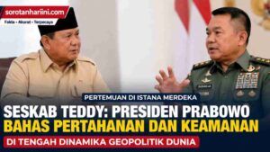 Seskab Teddy Indra Wijaya Ungkap Isi Pertemuan Presiden Prabowo dan Dudung Abdurachman
