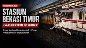 Stasiun Bekasi Timur Masih Ditutup, Evakuasi Tuntas Update Terbaru Insiden KA Argo Bromo dan KRL