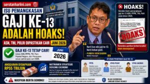 Gaji ke-13 ASN Dipastikan Cair Juni 2026, Kemenkeu Sebut Isu Pemangkasan Hoaks