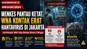 Menkes Pantau Ketat WNA Kontak Erat Hantavirus di Jakarta