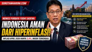 Menkeu Purbaya Yudhi Sadewa Tegaskan Indonesia Masih Aman dari Ancaman Hiperinflasi