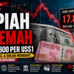 Rupiah Melemah ke Rp 17.800 per Dolar AS, BI Siap Intervensi
