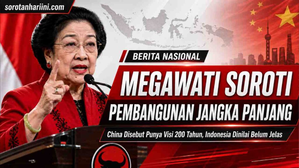 Soroti Rencana Pembangunan Jangka Panjang, Megawati Bandingkan Indonesia dengan China