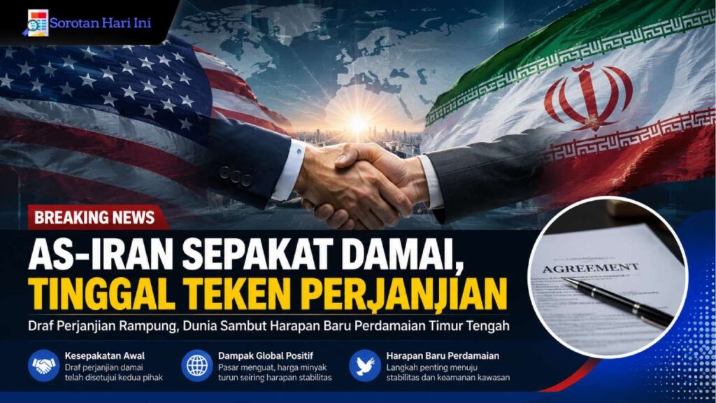 AS-Iran Sepakat Damai, Tinggal Teken Perjanjian