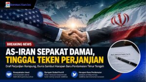 AS-Iran Sepakat Damai, Tinggal Teken Perjanjian