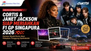 CORTIS dan Janet Jackson Siap Meriahkan F1 GP Singapura 2026 dengan Deretan Musisi Dunia