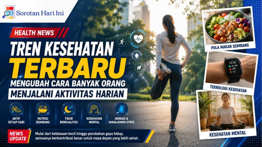 Tren Kesehatan Terbaru Mengubah Cara Banyak Orang Menjalani Aktivitas Harian