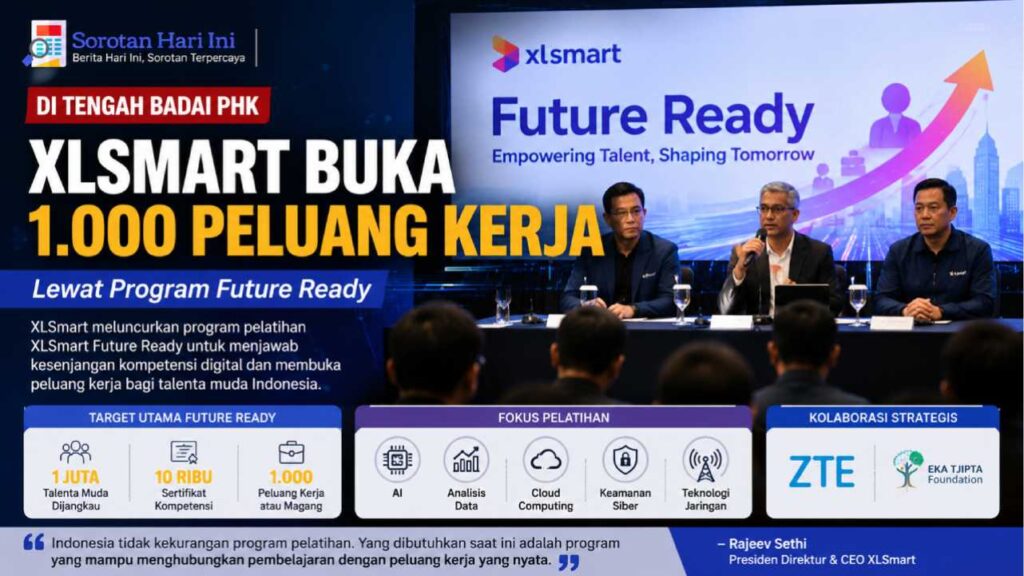 Di Tengah Badai PHK, XLSmart Buka 1.000 Peluang Kerja Lewat Program Future Ready
