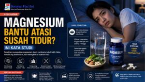 Magnesium Bantu Atasi Susah Tidur? Ini Kata Studi