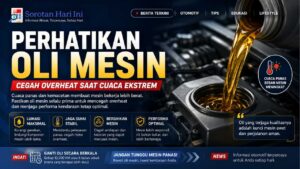 Perhatikan Oli Mesin untuk Mencegah Overheat Saat Menghadapi Cuaca Ekstrem