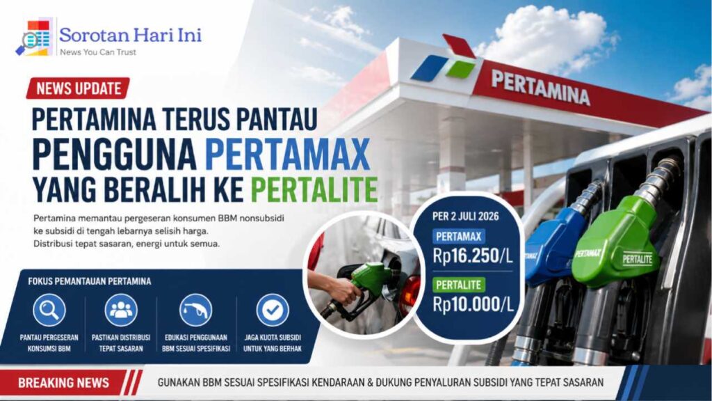 Pertamina Terus Pantau Pengguna Pertamax yang Beralih ke Pertalite di Tengah Selisih Harga BBM
