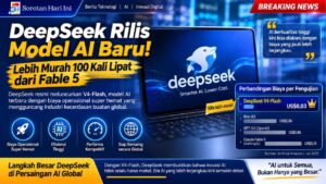 DeepSeek Rilis Model AI Baru, Lebih Murah 100 Kali Lipat dari Fable 5