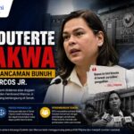 Filipina Dakwa Wapres Sara Duterte Imbas Dugaan Ancaman Bunuh Presiden Marcos