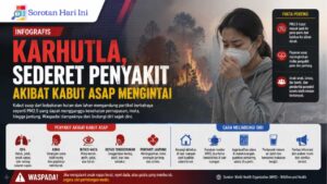 INFOGRAFIS: Karhutla, Sederet Penyakit Akibat Kabut Asap Mengintai