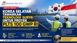 Korea Selatan Tawarkan Teknologi Surya untuk Proyek PLTS 100 GWp RI