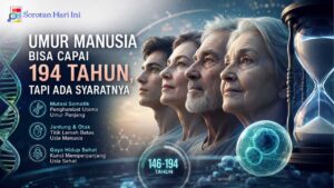 Studi: Umur Manusia Bisa Capai 194 Tahun, Tapi Ada Syaratnya Menurut Ilmuwan