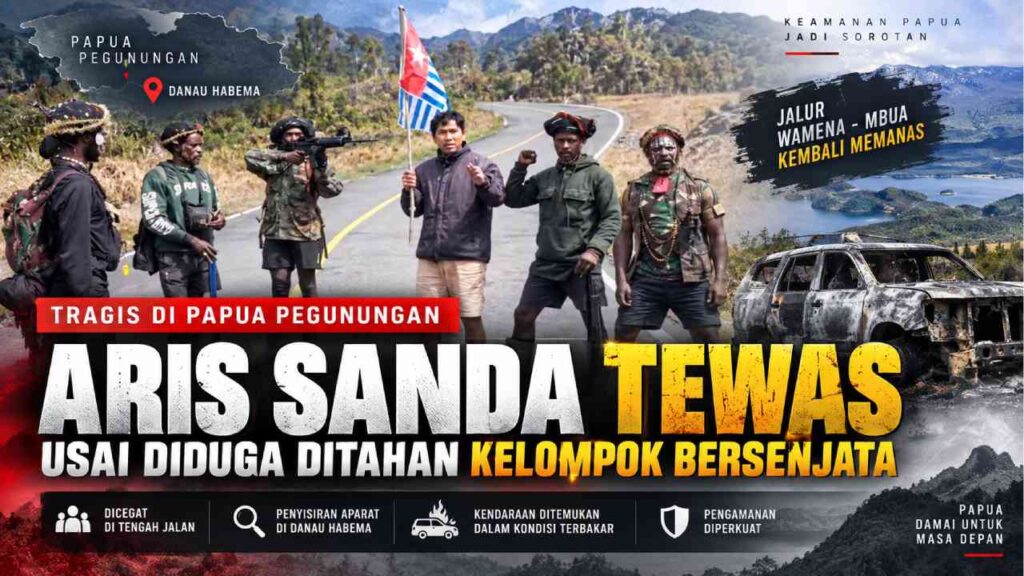 Aris Sanda Tewas Usai Diduga Ditahan Kelompok Bersenjata di Papua