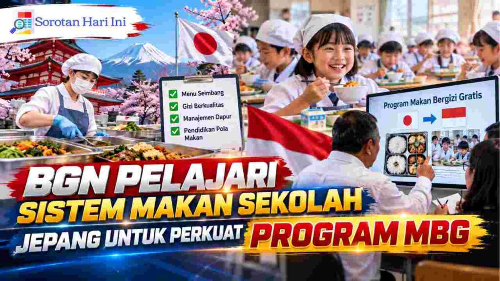 BGN Pelajari Sistem Makan Sekolah Jepang untuk Perkuat Program MBG