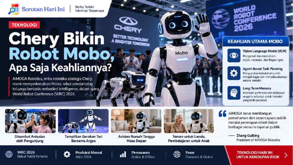 Chery Bikin Robot Mobo, Apa Saja Keahliannya?