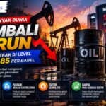 Harga Minyak Dunia Kembali Turun, Brent Bergerak di Level US$105,85 per Barel