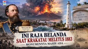 Ini Raja Belanda saat Krakatau Meletus 1883, Monumennya Masih Ada