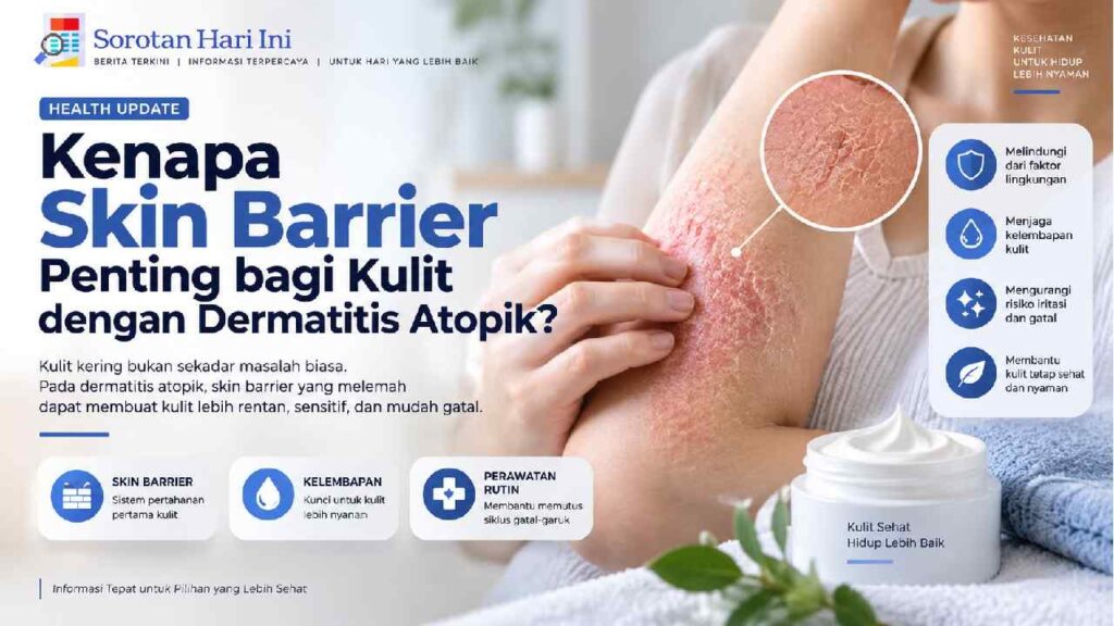 Kenapa Skin Barrier Penting bagi Kulit dengan Dermatitis Atopik?