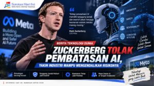 Zuckerberg Tolak Pembatasan AI, Yakin Industri Mampu Kendalikan Risikonya