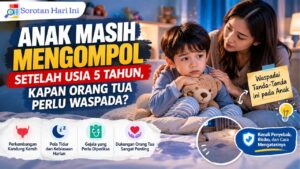 Anak Masih Mengompol Setelah Usia 5 Tahun, Kapan Orang Tua Perlu Waspada?