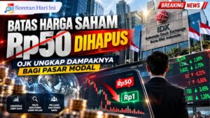 Batas Harga Saham Rp50 Dihapus, OJK Ungkap Dampaknya bagi Pasar Modal