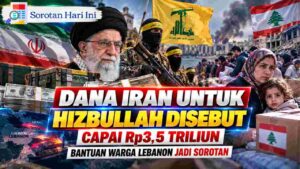 Dana Iran untuk Hizbullah Disebut Capai Rp3,5 Triliun, Bantuan Warga Lebanon Jadi Sorotan
