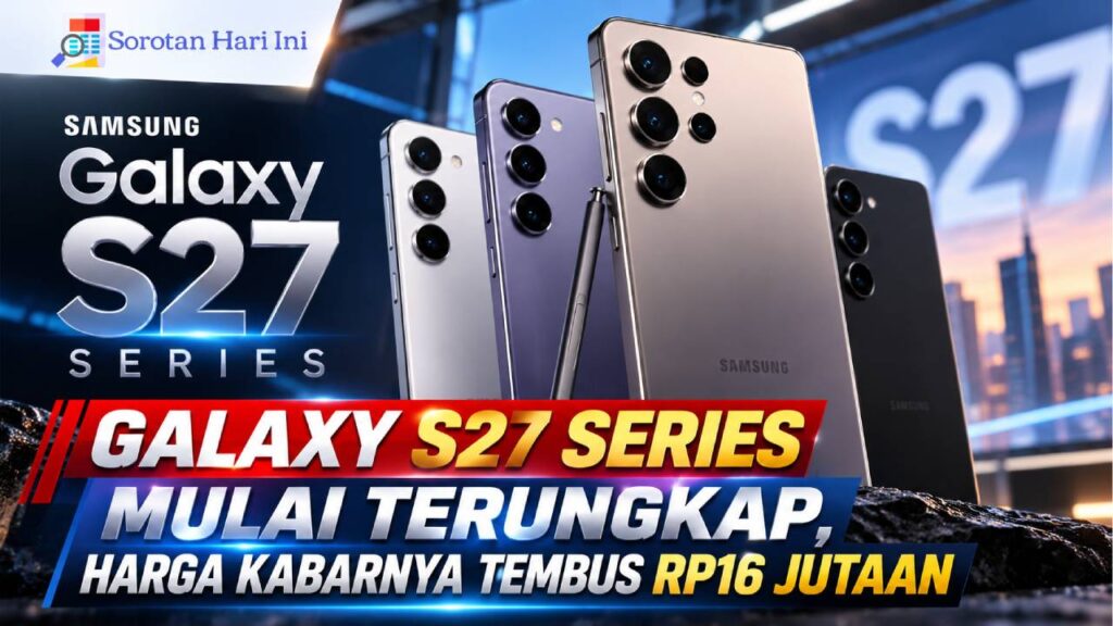 Galaxy S27 Series Mulai Terungkap, Harga Kabarnya Tembus Rp16 Jutaan