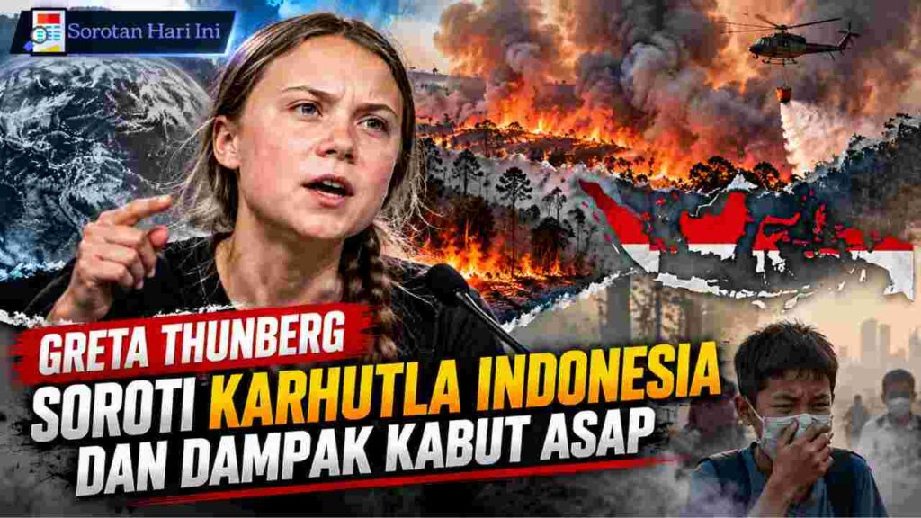 Greta Thunberg Soroti Karhutla Indonesia dan Dampak Kabut Asap