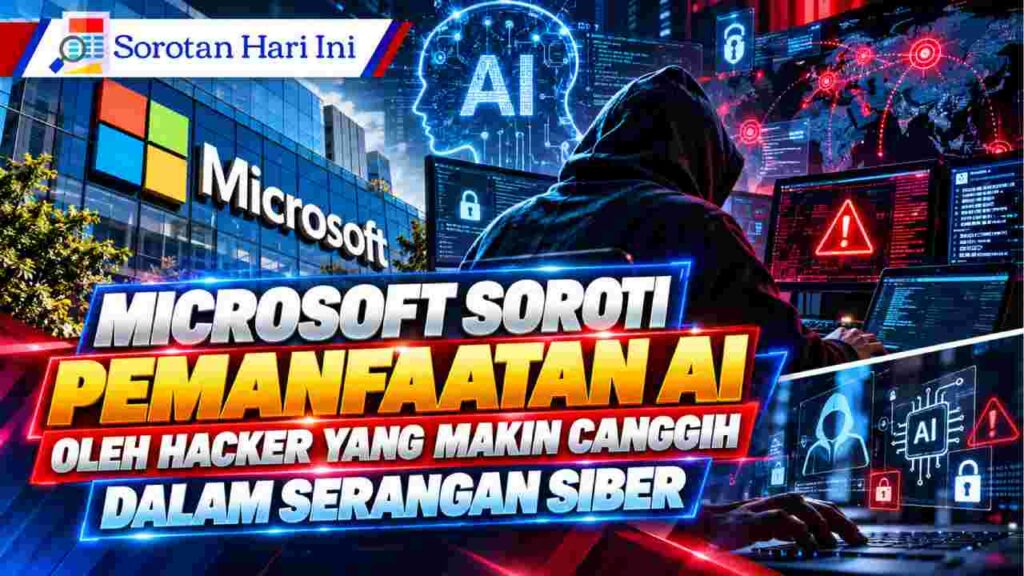 Hacker Menggunakan AI, Microsoft Ungkap Serangan Siber Makin Cepat