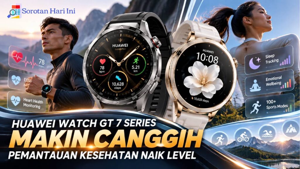 Huawei Watch GT 7 Series Makin Canggih, Pemantauan Kesehatan Naik Level