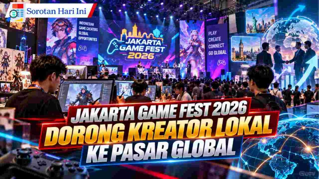 Jakarta Game Fest 2026 Dorong Kreator Lokal ke Pasar Global