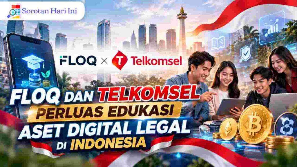 Kolaborasi FLOQ dan Telkomsel Perluas Edukasi Aset Digital Legal