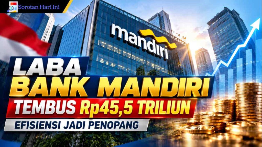 Laba-Bank-Mandiri-Tembus-Rp45-5-Triliun-Efisiensi-Jadi-Penopang