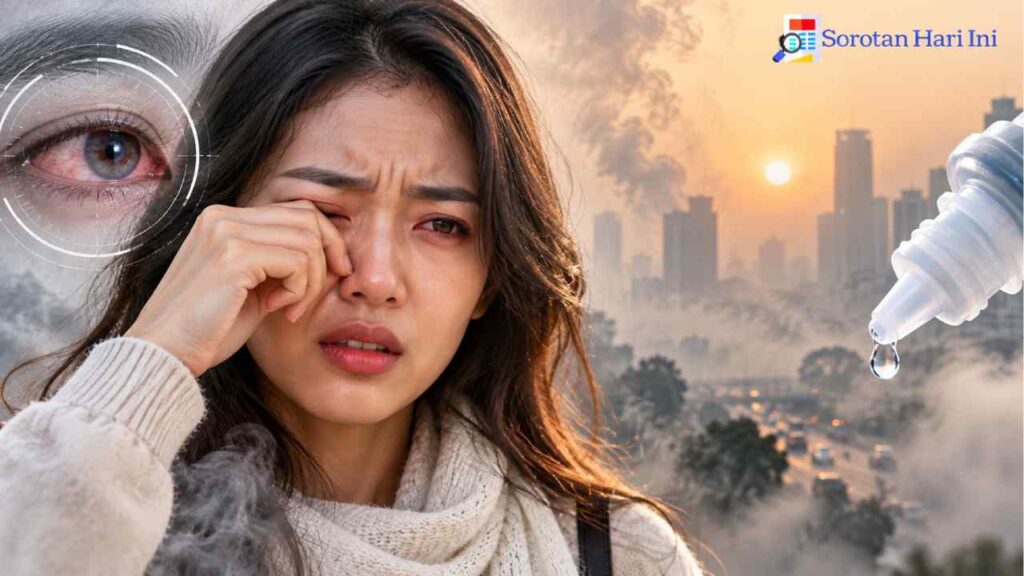 Mata Terasa Perih Akibat Kabut Asap? Jangan Asal Pakai Tetes Mata