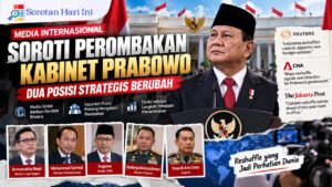Media Internasional Soroti Perombakan Kabinet Prabowo, Posisi Strategis Berubah