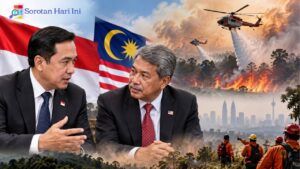 Menlu Arrmanatha Hubungi Malaysia, RI Bahas Penanganan Karhutla dan Kabut Asap
