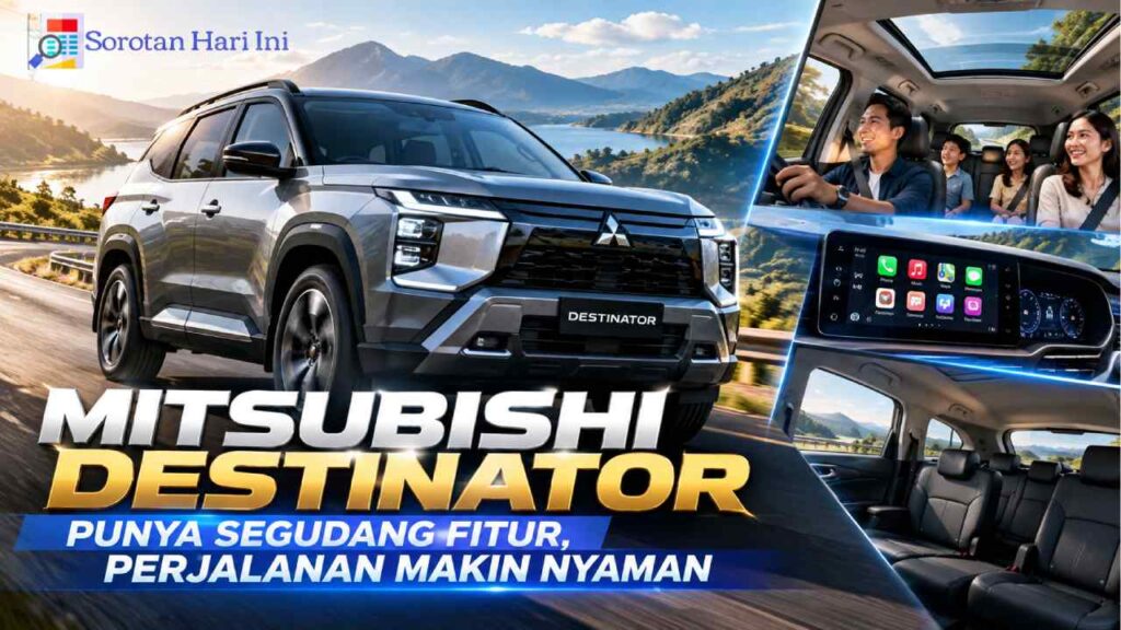 Mitsubishi Destinator Punya Segudang Fitur, Perjalanan Makin Nyaman