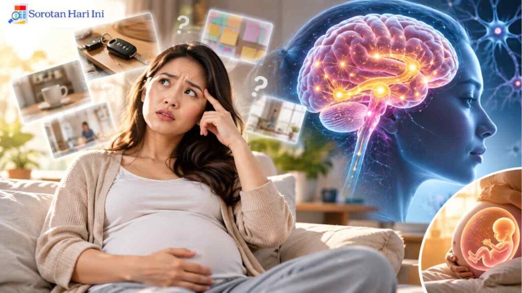 Momnesia Bukan Sekadar Mitos, Studi Ungkap Perubahan Otak Bumil