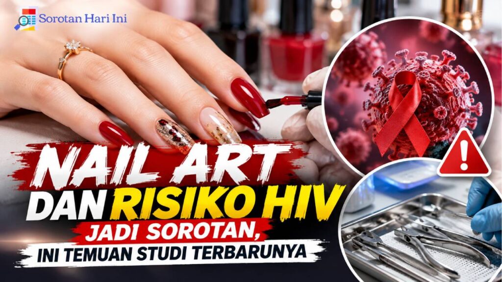 Nail Art dan Risiko HIV Jadi Sorotan, Ini Temuan Studi Terbarunya