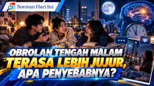 Obrolan Tengah Malam Terasa Lebih Jujur, Apa Penyebabnya?