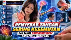 Penyebab Tangan Sering Kesemutan dan Tanda Gangguan Saraf yang Perlu Diwaspadai