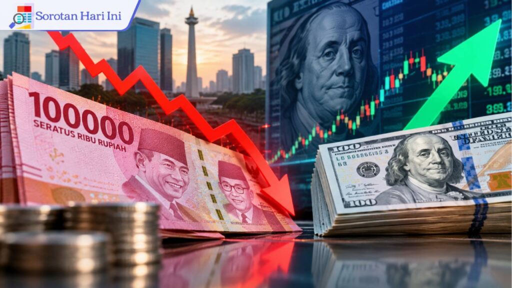 Rupiah Kembali Tertekan, Dolar AS Bertahan di Level Tinggi